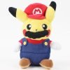 Super Mario Pokemon Plush Teddy – Mario Pikachu 5″