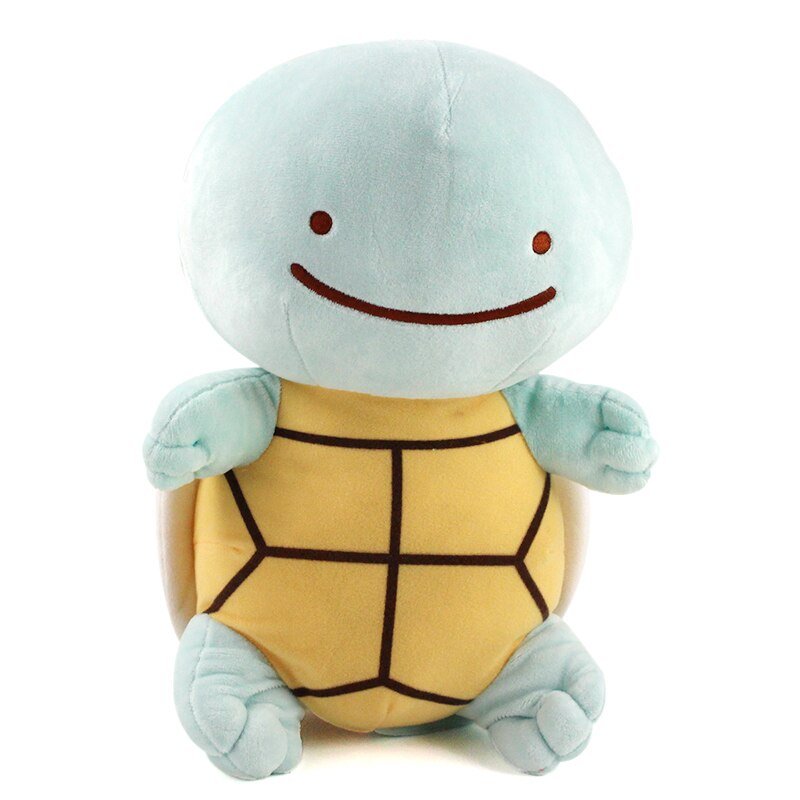 Pokemon Plush Teddy DITTO Squirtle 10 Reversible